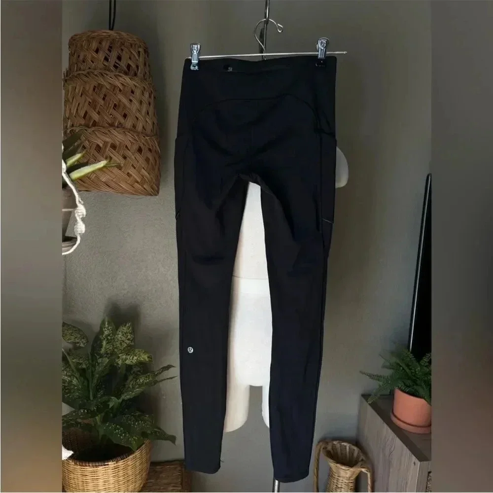 Lululemon Black Speed Up Tight *Full-On Luxtreme 28